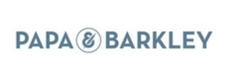 PAPA & BARKLEY Logo (EUIPO, 14.01.2019)