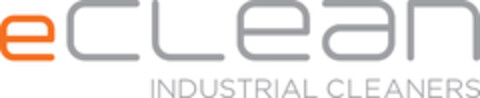 eCLEAN INDUSTRIAL CLEANERS Logo (EUIPO, 05/09/2019)