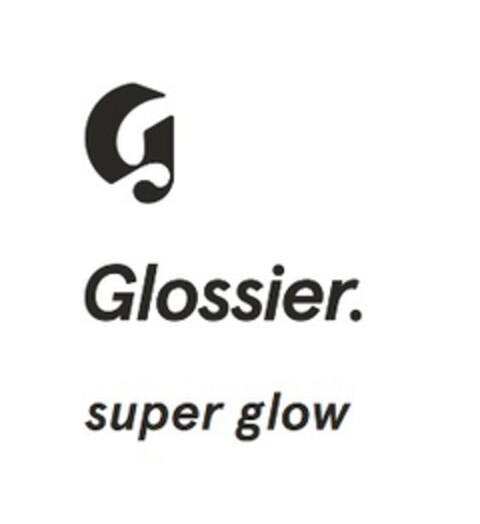 G Glossier super glow Logo (EUIPO, 07/11/2019)