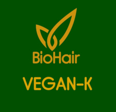 BIOHAIR VEGAN-K Logo (EUIPO, 11/17/2019)