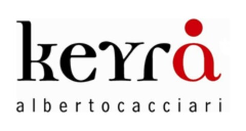 KEYRÀ ALBERTO CACCIARI Logo (EUIPO, 23.12.2022)