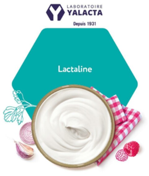 LABORATOIRE YALACTA Depuis 1931 Lactaline Logo (EUIPO, 10/19/2023)