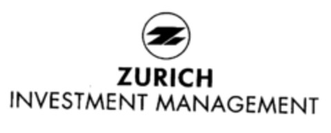 ZURICH INVESTMENT MANAGEMENT Logo (EUIPO, 01.04.1996)