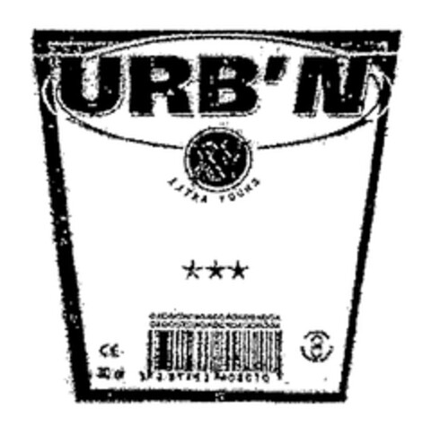 URB'N XY EXTRA YOUNG Logo (EUIPO, 12/04/1997)