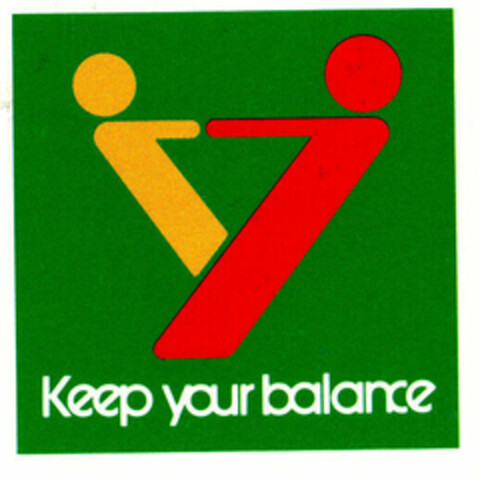 Keep your balance Logo (EUIPO, 04/16/1998)