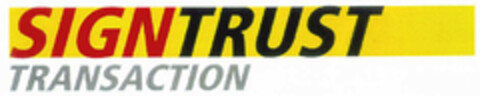 SIGNTRUST TRANSACTION Logo (EUIPO, 08.03.2001)