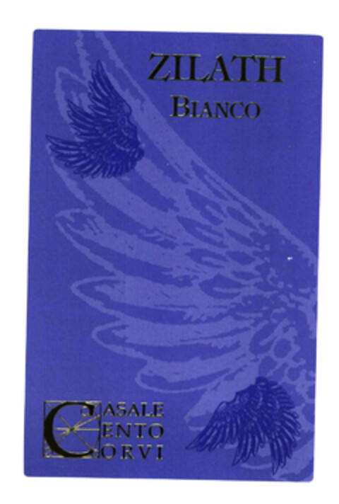 ZILATH BIANCO CASALE CENTO CORVI Logo (EUIPO, 14.07.2003)