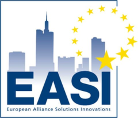 EASI European Alliance Solutions Innovations Logo (EUIPO, 07/18/2007)