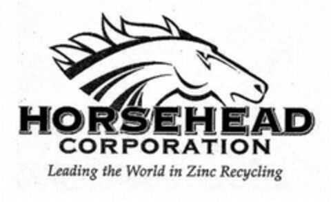 HORSEHEAD CORPORATION Leading the World in Zinc Recycling Logo (EUIPO, 15.02.2008)