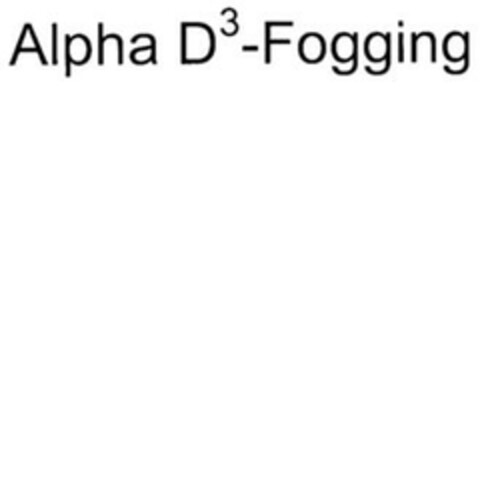 Alpha D3-Fogging Logo (EUIPO, 03.07.2008)