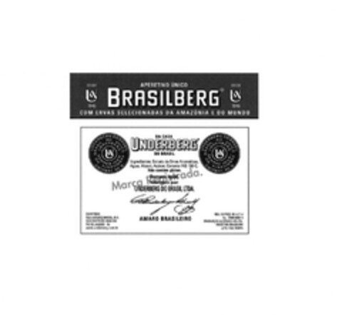 BRASILBERG UNDERBERG Logo (EUIPO, 15.09.2008)