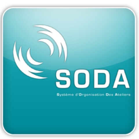 SODA Système d'Organisation Des Ateliers Logo (EUIPO, 03/11/2013)