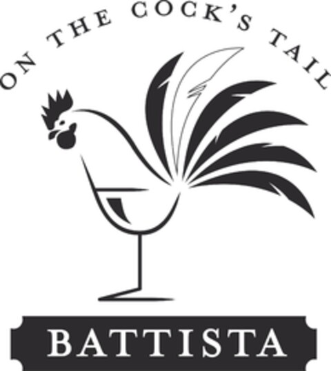 BATTISTA ON THE COCK'S TAIL Logo (EUIPO, 03/15/2013)