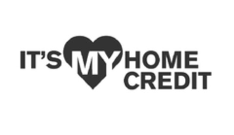 IT'S MY HOME CREDIT Logo (EUIPO, 08/01/2013)