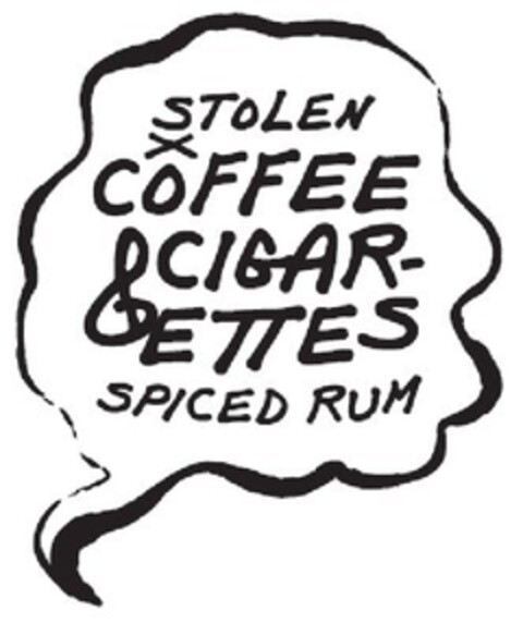 STOLEN COFFEE & CIGARETTES SPICED RUM Logo (EUIPO, 08/22/2013)