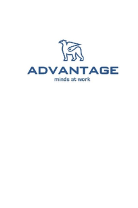 ADVANTAGE MINDS AT WORK Logo (EUIPO, 22.10.2013)