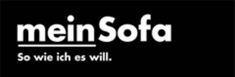 mein Sofa So wie ich es will. Logo (EUIPO, 25.06.2014)
