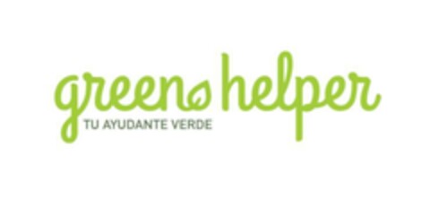 Green Helper  Tu ayudante verde Logo (EUIPO, 06/09/2015)