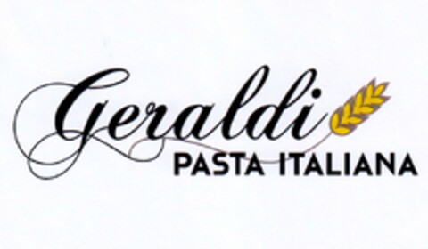 Geraldi PASTA ITALIANA Logo (EUIPO, 18.06.2015)
