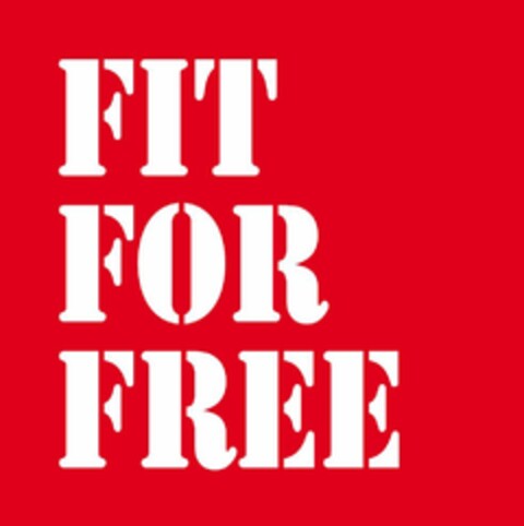 FIT FOR FREE Logo (EUIPO, 31.07.2017)