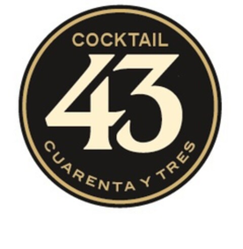 COCKTAIL 43 CUARENTA  Y TRES Logo (EUIPO, 11.07.2018)