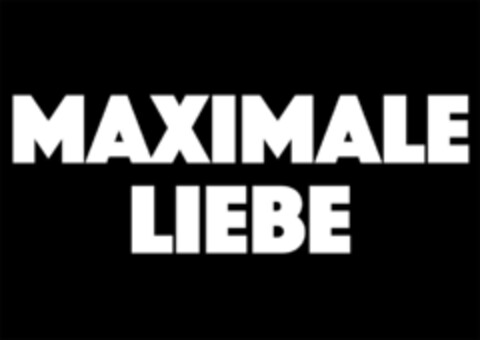 MAXIMALE LIEBE Logo (EUIPO, 13.09.2019)