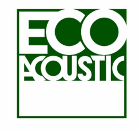 ECOACOUSTIC Logo (EUIPO, 09.12.2020)