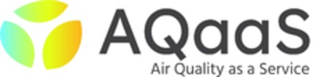 AQaaS Air Quality as a Service Logo (EUIPO, 06/03/2021)