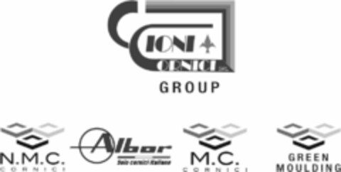 CIONI CORNICI SRL GROUP N.M.C. CORNICI Albor М.С. CORNICI GREEN MOULDING Logo (EUIPO, 17.06.2021)