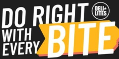 DO RIGHT WITH EVERY BITE Logo (EUIPO, 08/15/2024)