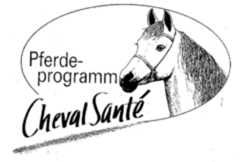 Pferdeprogramm Cheval Santé Logo (EUIPO, 01.04.1996)