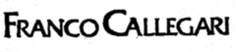 FRANCO CALLEGARI Logo (EUIPO, 29.04.1996)