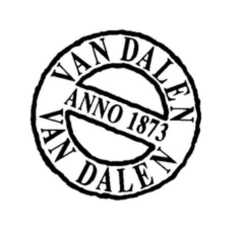 VAN DALEN ANNO 1873 VAN DALEN Logo (EUIPO, 28.03.1997)