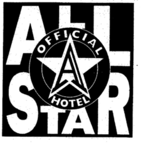 OFFICIAL HOTEL ALL STAR Logo (EUIPO, 23.10.1997)