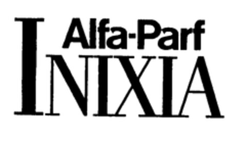 Alfa-Parf INIXIA Logo (EUIPO, 29.10.1997)
