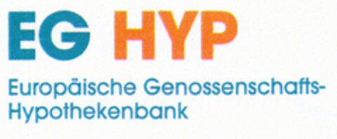 EG HYP Europäische Genossenschafts-Hypothekenbank Logo (EUIPO, 18.08.2000)