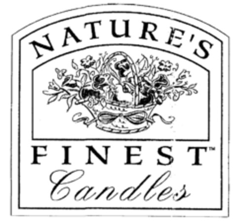 NATURE'S FINEST Candles Logo (EUIPO, 25.01.2002)