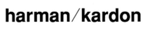 harman/kardon Logo (EUIPO, 15.04.2003)