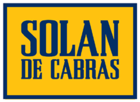 SOLAN DE CABRAS Logo (EUIPO, 28.10.2003)