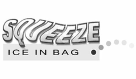 SQUEEZE ICE IN BAG Logo (EUIPO, 13.11.2003)