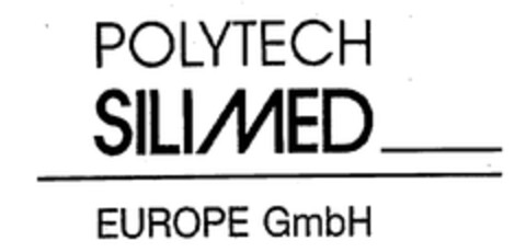 POLYTECH SILIMED EUROPE GmbH Logo (EUIPO, 12/05/2003)