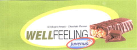 Schokogeschmack · Chocolate Flavour WELLFEELING juvenus Logo (EUIPO, 19.01.2004)