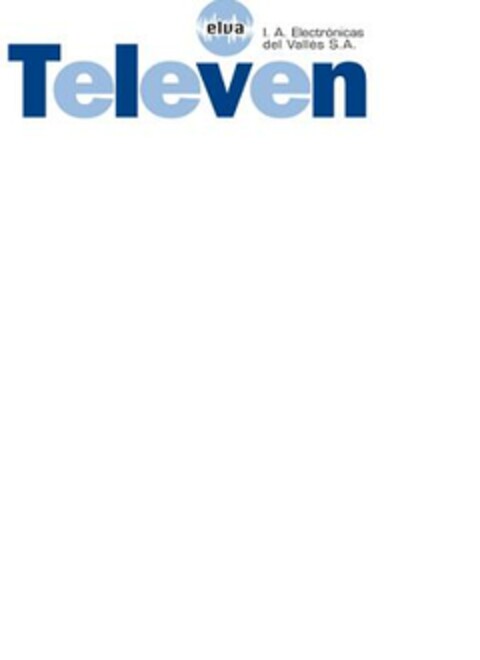 elva Televen Logo (EUIPO, 30.05.2006)