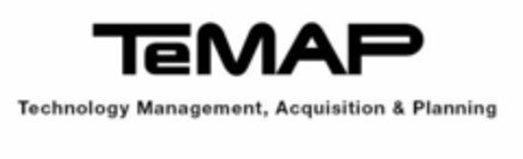 TeMAP Technology Management, Acquisition and Planning Logo (EUIPO, 21.12.2006)