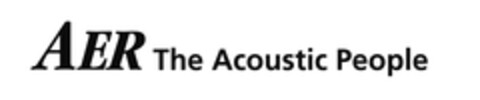 AER The Acoustic People Logo (EUIPO, 18.08.2008)