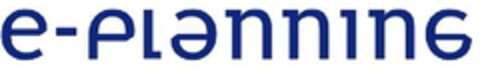 e-planning Logo (EUIPO, 29.09.2009)