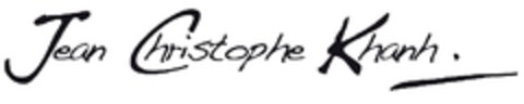 JEAN CHRISTOPHE KHANH Logo (EUIPO, 24.04.2012)