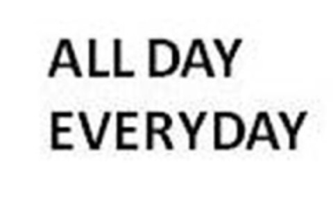 ALL DAY
EVERYDAY Logo (EUIPO, 10.08.2012)