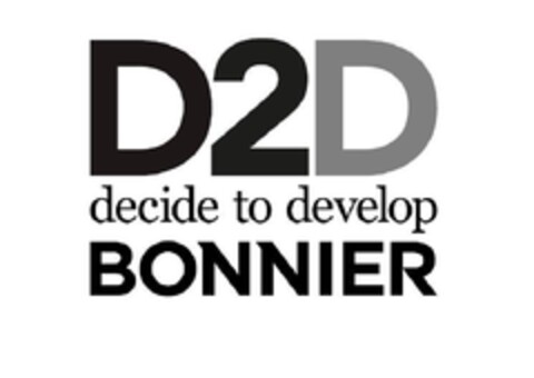D2D decide to develop BONNIER Logo (EUIPO, 11.03.2013)
