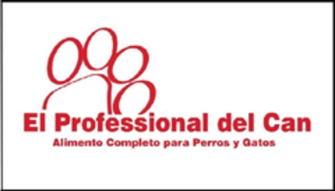 El Professional del Can Alimento Completo para Perros y Gatos Logo (EUIPO, 05/27/2013)